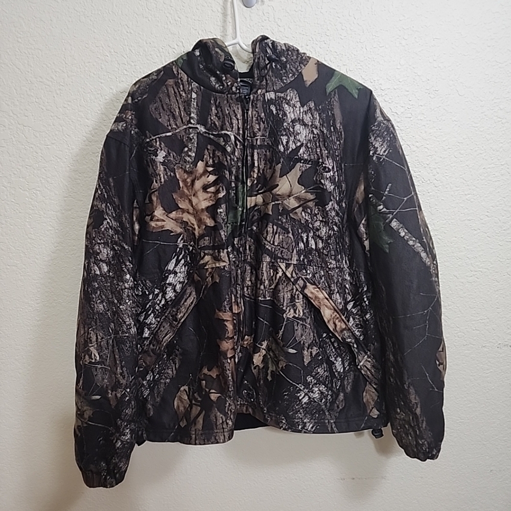 Winchester Realtree Fleece Camouflage Camo Hunting Jacket Men's Size L (42-44)